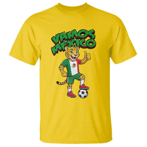 Vamos Mexico Fierce Leopard T Shirt Soccer 2026 Fan Gift TS12 Daisy Print Your Wear