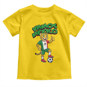 Vamos Mexico Fierce Leopard Toddler T Shirt Soccer 2026 Fan Gift TS12 Daisy Print Your Wear