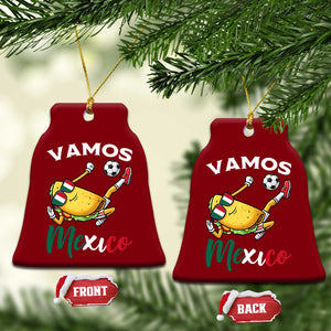 Vamos Mexico Taco Playing Soccer Ceramic Ornament Mexican Fan Gift TS12 Print Your Wear