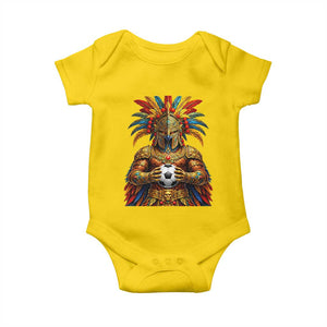 Legendary Tribal Soccer Warrior Baby Onesie Football Lover TS12 Daisy Print Your Wear