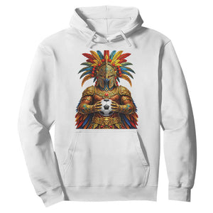 Legendary Tribal Soccer Warrior Hoodie Football Lover TS12 White Print Your Wear