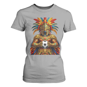 Legendary Tribal Soccer Warrior T Shirt For Women Football Lover TS12 Sport Gray Print Your Wear