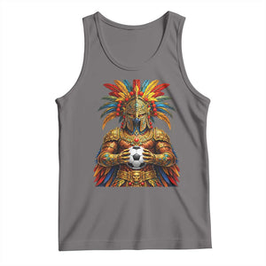 Legendary Tribal Soccer Warrior Tank Top Football Lover TS12 Deep Heather Print Your Wear
