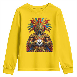 Legendary Tribal Soccer Warrior Youth Sweatshirt Football Lover TS12 Daisy Print Your Wear