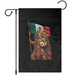 Legendary Mexican Soccer Warrior Pride Garden Flag TS12 Black Print Your Wear