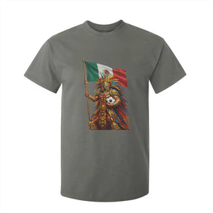 Legendary Mexican Soccer Warrior Pride T Shirt For Kid TS12 Military Green Print Your Wear