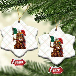Legendary Mexican Soccer Warrior Pride Ceramic Ornament TS12 Print Your Wear