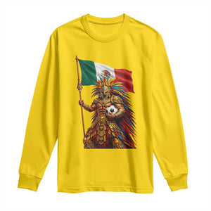 Legendary Mexican Soccer Warrior Pride Long Sleeve Shirt TS12 Daisy Print Your Wear