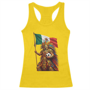 Legendary Mexican Soccer Warrior Pride Racerback Tank Top TS12 Daisy Print Your Wear