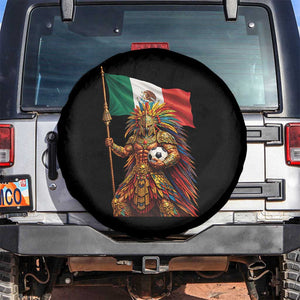 Legendary Mexican Soccer Warrior Pride Spare Tire Cover TS12 No hole Black Print Your Wear