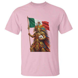 Legendary Mexican Soccer Warrior Pride T Shirt TS12 Light Pink Print Your Wear