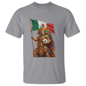 Legendary Mexican Soccer Warrior Pride T Shirt TS12 Sport Gray Print Your Wear