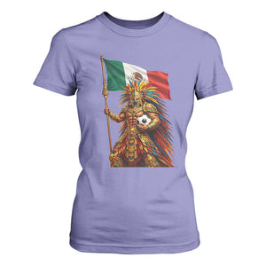 Legendary Mexican Soccer Warrior Pride T Shirt For Women TS12 Violet Print Your Wear