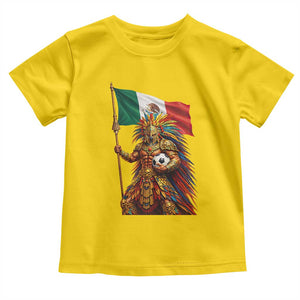 Legendary Mexican Soccer Warrior Pride Toddler T Shirt TS12 Daisy Print Your Wear