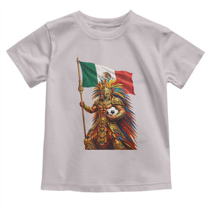 Legendary Mexican Soccer Warrior Pride Toddler T Shirt TS12 Ice Gray Print Your Wear