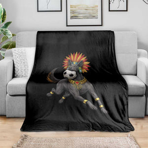 Xolo Dog Soccer Aztec Mexican Fan Gift Throw Blanket TS12 Print Your Wear