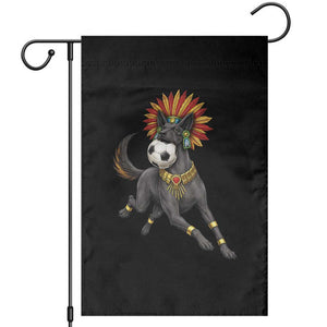 Xolo Dog Soccer Aztec Mexican Fan Gift Garden Flag TS12 Black Print Your Wear