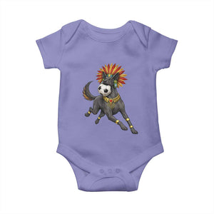 Xolo Dog Soccer Aztec Mexican Fan Gift Baby Onesie TS12 Violet Print Your Wear