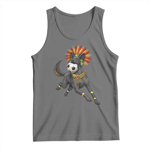 Xolo Dog Soccer Aztec Mexican Fan Gift Tank Top TS12 Black Heather Print Your Wear
