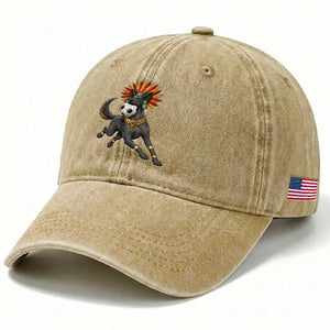 Xolo Dog Soccer Aztec Mexican Fan Gift Washed Cotton Baseball Cap TS12 Print Your Wear