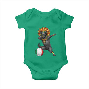 Aztec Xolo Dog Soccer Baby Onesie Mexican Heritage Fan Gift TS12 Irish Green Print Your Wear