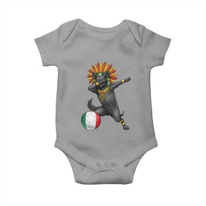 Aztec Xolo Dog Soccer Baby Onesie Mexican Heritage Fan Gift TS12 Sport Gray Print Your Wear