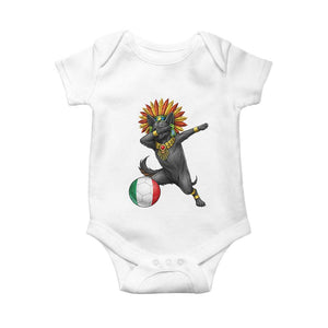 Aztec Xolo Dog Soccer Baby Onesie Mexican Heritage Fan Gift TS12 White Print Your Wear
