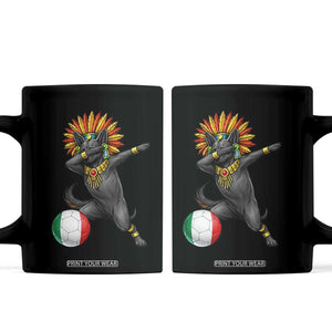 Aztec Xolo Dog Soccer Coffee Mug Mexican Heritage Fan Gift TS12 Black Print Your Wear