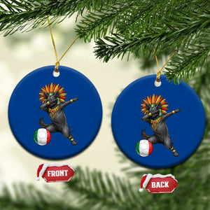Aztec Xolo Dog Soccer Ceramic Ornament Mexican Heritage Fan Gift TS12 1pc Blue Print Your Wear