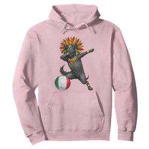 Aztec Xolo Dog Soccer Hoodie Mexican Heritage Fan Gift TS12 Light Pink Print Your Wear