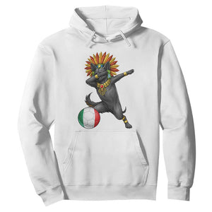Aztec Xolo Dog Soccer Hoodie Mexican Heritage Fan Gift TS12 White Print Your Wear