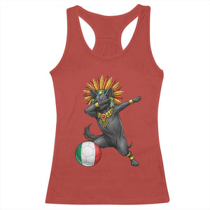 Aztec Xolo Dog Soccer Racerback Tank Top Mexican Heritage Fan Gift TS12 Red Print Your Wear