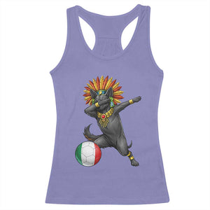 Aztec Xolo Dog Soccer Racerback Tank Top Mexican Heritage Fan Gift TS12 Violet Print Your Wear