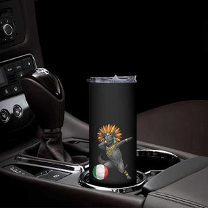Aztec Xolo Dog Soccer Skinny Tumbler Mexican Heritage Fan Gift TS12 Print Your Wear