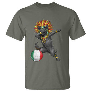 Aztec Xolo Dog Soccer T Shirt Mexican Heritage Fan Gift TS12 Military Green Print Your Wear