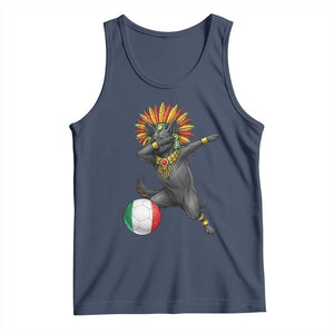Aztec Xolo Dog Soccer Tank Top Mexican Heritage Fan Gift TS12 Navy Print Your Wear