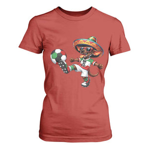 Funny Mexican Xolo Dog Playing Soccer T Shirt For Women Football Fan Gift TS12 Red Print Your Wear