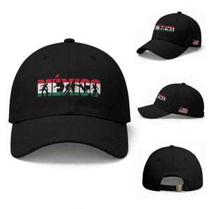 Mexico Soccer Lover Baseball Cap World Football Fan Gift TS12 Baseball Cap Universal Fit Black Print Your Wear