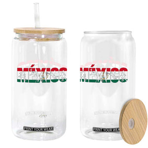 Mexico Soccer Lover Glass Can World Football Fan Gift TS12 Print Your Wear