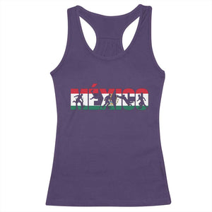 Mexico Soccer Lover Racerback Tank Top World Football Fan Gift TS12 Purple Print Your Wear