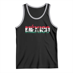 Mexico Soccer Lover Tank Top World Football Fan Gift TS12 Black Athletic Heather Print Your Wear