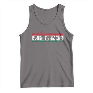 Mexico Soccer Lover Tank Top World Football Fan Gift TS12 Deep Heather Print Your Wear