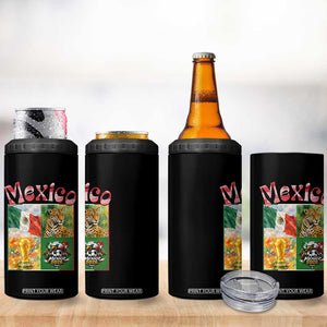 Mexico National Soccer Lover 4 in 1 Can Cooler Tumbler Patriotic Mexican Fan Gift TS12 Print Your Wear