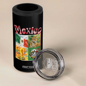 Mexico National Soccer Lover 4 in 1 Can Cooler Tumbler Patriotic Mexican Fan Gift TS12 Print Your Wear
