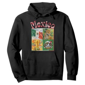 Mexico National Soccer Lover Hoodie Patriotic Mexican Fan Gift TS12 Black Print Your Wear