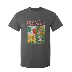 Mexico National Soccer Lover T Shirt For Kid Patriotic Mexican Fan Gift TS12 Dark Heather Print Your Wear