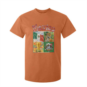Mexico National Soccer Lover T Shirt For Kid Patriotic Mexican Fan Gift TS12 Orange Print Your Wear