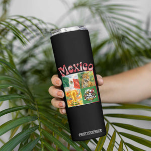 Mexico National Soccer Lover Skinny Tumbler Patriotic Mexican Fan Gift TS12 Print Your Wear