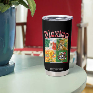 Mexico National Soccer Lover Tumbler Cup Patriotic Mexican Fan Gift TS12 Print Your Wear