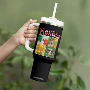 Mexico National Soccer Lover Tumbler With Handle Patriotic Mexican Fan Gift TS12 Print Your Wear